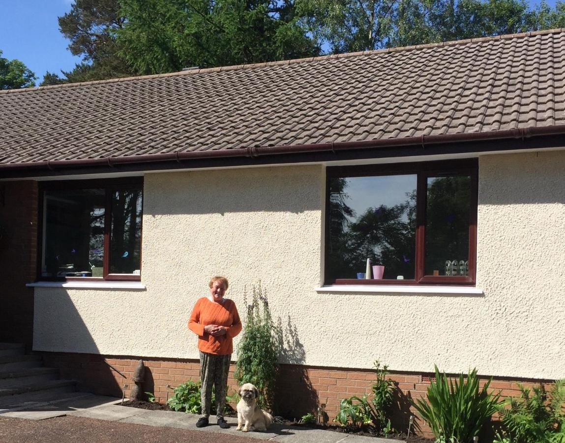 On Route 74 Cycle Route - Glencaple Manse, Crawford Appartement Buitenkant foto