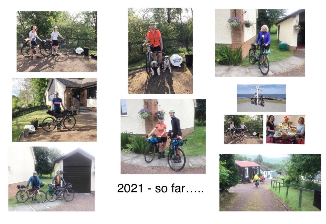 On Route 74 Cycle Route - Glencaple Manse, Crawford Appartement Buitenkant foto